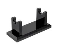 Supporto di sicurezza acrilico trasparente - Supporto orizzontale compatto | Bagno Organizer Luogo di profitto per WC Wallow Voyage uomini regalo padre padre, Nero , vedi descrizione, Vedi descrizione