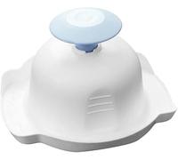 Supporto di sicurezza alimentare blu per mandolino, affettatrice o grattugia, protezioni anti-taglio per grattugia, grattugie, pelapatate e affettatrici, protezione per le dita per affettatrice a