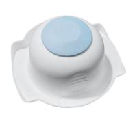 Supporto di sicurezza alimentare - Supporto per frutta e verdura, manico ergonomico largo 4,5 cm, scudo grattugia multiuso, in polipropilene | Strumento da cucina per cuochi e ristoratori