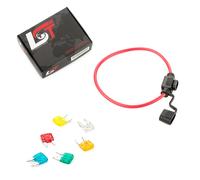 Supporto di Sicurezza Con Fusibili Piatti Auto 5A 10A 15A 20A 25A 30A per Mini