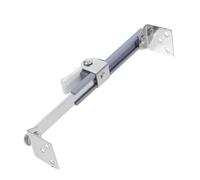 Supporto di Sicurezza per Televisore Antiribaltamento Regolabile 14-20cm | Acciaio Inossidabile, Installazione Semplice, Stabilità per Tv da Tavolo, Design Estetico