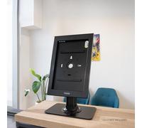 Supporto di sicurezza TooQ TQATTE2601-L-B per tablet 14" Samsung nero