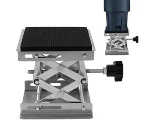 Supporto Di Sollevamento Del Laboratorio Manuale: Crusher Di Garbage, Gatto Da Laboratorio, A Forbice Espandibile, Supporto Di Ammortizzatore | Strumento Ideale Per Lavori Di Laboratořio, Esperimento