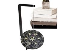 Supporto di - Supporto per Display con Cristalli | Gemstones Display Shelf | Ciondolo Witch Decor Holder, Creativo Mistico del Legno, tavola in Legno per Ciondolo Meditazione Home Accent