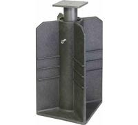 Siena Garden Earthbase - Supporto da Pavimento, Colore: Antracite