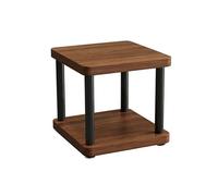 Supporto Diffusore Basso Scaffale Lastra Spessa Base Colonna Metallica Sostegno Attrezzatura Home Teatro Speciale(30 * 35 * 40cm)