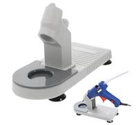 Supporto dispenser per colla a caldo | Anti Drip Universal Glue Holder Base | Strumento di supporto per pistola per colle termoresistenti | Stable Craft Stand for Arts Crafts Home School Office DI