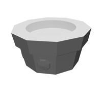 Supporto Display Amiibo per Chibi-Robo Figura Base Stampata 3D Mensola