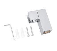 Supporto Doccia A Paret, Staffa Fissa Quadrata In Rame, Rotazione 360°, Resistente E Facile Da Installare - Design Elegante, Materiale Durevole, Per Uso Domestico