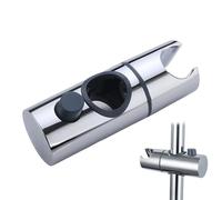 Supporto Doccia Regolabile in ABS, Compatibile con aste doccia cilindriche con diametro 25 mm, Supporto Soffione Doccia, Saliscendi Doccia con Rotazione 360°, Facile Installazione e Design Durevole