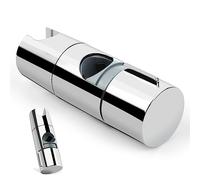 Supporto Doccia,Regolabile Ricambio Supporto Doccetta，Supporto Soffione Doccia，per Saliscendi Doccia Manuale，Barra, Saliscendi，18-25 mm ABS Doccia Soffione Supporto