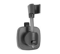 Supporto Doccia Ventosa, Shower Head Holder Suction Orientabile 360°, Accessori Doccia Senza Forare, Porta Soffione Antiscivolo Resistente Alla Ruggine per Bagno,Montaggio In Secondi, Wiederverwendbar