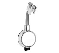 Supporto Doccia Ventosa, Supporto Adesivo per Soffione Doccia, Non Richiede Forature, Rimozione Senza Lasciare Tracce, per Piastrelle Lisce & Vetro, Bagni (Argento)