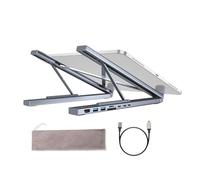 Supporto dock per laptop 8 in 1 hub supporto portatile computer