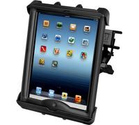 SUPPORTO DOPPIA MORSETTA RAM-MOUNT RAM-B-177-TAB17U su TABLET 10" con LIFEPROOF