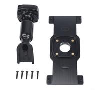Supporto DVR con Viti per Fori 13.5x5.9cm Nero | Piastra robusta, supporto ABS , installazione per sicura, colore nero opaco, kit completo