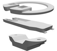 Supporto e Staffa Parete per Things Industries Indoor Gateway - Stampa Facile