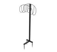 Supporto e Supporto per Arco in Ferro Gritto per Giardino, per Facile Conservazione del Tubo dell'Acqua