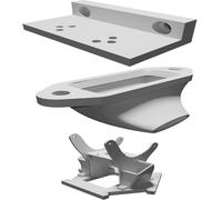 Supporto Effector per FLSUN SR E3D Revo Voron Bondtech LGX Lite