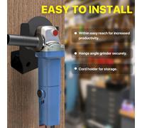 Supporto Efficiente di Spazio per Smerigliatrici Angolari Perfetto per Qualsiasi