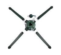 Supporto elettrico per albero di Natale - Base per alberi | Ricaricabile, girevole a 360° ogni 70 secondi, rimovibile, per alberi artificiali fino a 3 m, accessori per decorazioni natalizie
