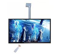 Supporto Elettrico Per TV Da Soffitto - Supporto Per Monitor Da Soffitto, Sollevatore Motorizzato Per TV Con Telecomando, Staffa Regolabile In Altezza E Inclinazione(150cm)
