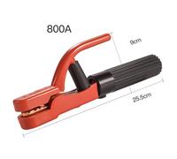 Supporto elettrodo di saldatura ergonomico 300 A/800 A per un facile collegament