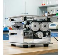 Supporto elevatore da laboratorio, piattaforma di sollevamento elettrica a forbice con telecomando, capacità di carico 10 kg, per laboratorio(200x200MM)