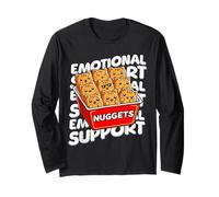 Supporto emotivo Cat Nuggets Kawaii Cute Kitty Design Maglia a Manica