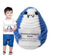 Supporto emotivo positivo all"uncinetto - Coperta all'uncinetto con morbido comfort, terapia all'uncinetto | Rilievo dallo stress trattato a mano Accogliente coperta di supporto emotivo per letto