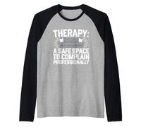 Supporto Emotivo Salute Psicologica Consapevolezza Maglia con Maniche Raglan
