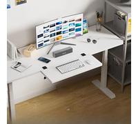 Supporto ergonomico da scrivania - Estensione pieghevole per tastiera con clip per lavorare comodamente e studiare - Migliora la produttività e risparmia spazio