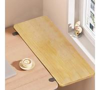 Supporto ergonomico da scrivania, pieghevole, con morsetto, per casa e ufficio, adatto a scrivanie, tavoli e librerie, facile da installare, 50 x 25 x 1,2 cm, design salvaspazio