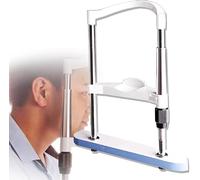 Supporto ergonomico for il mento for apparecchiature optometriche, poggiafronte regolabile for l'allenamento della vista e l'uso del rifrattometro