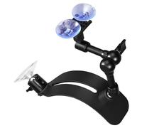 Supporto ergonomico in metallo per chitarra con base a ventosa regolabile per una maggiore stabilità e comfort durante il suono