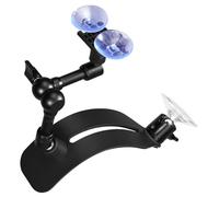 Supporto ergonomico in metallo per chitarra con base a ventosa regolabile per una maggiore stabilità e comfort ergonomico per chitarra