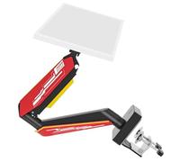 Supporto ergonomico Osservare con Organizzazione del Filo Braccio Modificabile Movimento per Display 17 38 Pollici 75x75 100x100 Bianco Osservare Braccio con Illuminazione LED