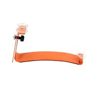 Supporto ergonomico per chitarra, portatile, con altezza regolabile e base per palcoscenico/casa/studio, con struttura in metallo e antiscivolo