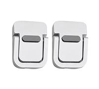 Supporto ergonomico per computer portatile e portatile, per scrivania, posto di lavoro, ufficio, riser invisibile, set da 2 portatili per laptop