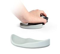 Supporto ergonomico per il polso del mouse, cuscinetto scorrevole per il polso che si muove con il mouse, morbido memory foam sollievo dal dolore e rilascia la pressione sulle mani per il lavoro in