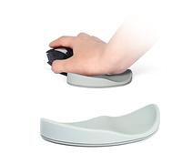 Supporto ergonomico per il polso del mouse, cuscinetto scorrevole per il polso che si muove con il mouse, morbido memory foam sollievo dal dolore e rilascia la pressione sulle mani per ufficio,