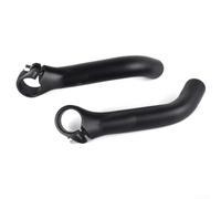 Supporto ergonomico per manubrio della bicicletta, in lega di alluminio leggera per manopole per corno per lunghe distanze, estremità manubrio con 5-8 Nm per coppia Spec, nero (B)
