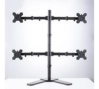 Supporto ergonomico per monitor LCD da scrivania a quattro bracci con rotazione inclinabile 17"-32" Supporto per schermo