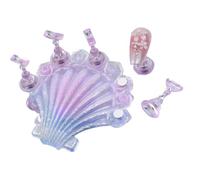 Supporto ergonomico per pratica delle unghie, supporto per unghie, impugnatura magnetica, per un'applicazione sicura dell'arte in saloni