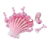 Supporto ergonomico per pratica delle unghie, supporto per unghie, impugnatura magnetica, per un'applicazione sicura dell'arte in saloni