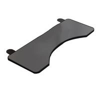 Supporto ergonomico regolabile per tastiera, pieghevole, per ufficio e casa, supporta 30 kg, nero, 75 x 24 cm