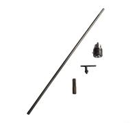 Supporto esagonale per asta di prolunga con punta in carburo M10, per spazi ristretti, 300 600 mm (500 mm)