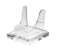 Supporto espositivo per rocce - Supporto acrilico a base quadrata porta cristallo | per gemme minerali geodi agate oggetti da collezione ufficio casa mensola controsoffitto