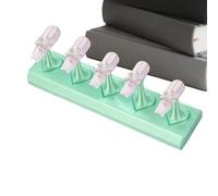 Supporto Espositivo per Unghie Press On | Organizzatore per Pratica di Manicure - Stand di Esercitazione Unghie | Adatto a Principianti, Donne, Casa, Ufficio, Camera da, Appartamento, Studio