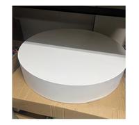Supporto espositivo Rotondo, Piattaforma cilindrica per Esposizione di Abiti da Sposa, Grande Base per espositori da Collezione, manichino, Accessori per Fotografia, Deco